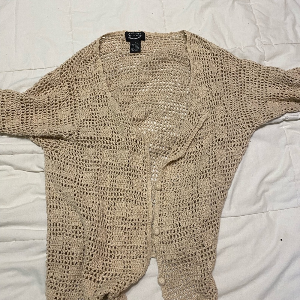 crochet cardigan